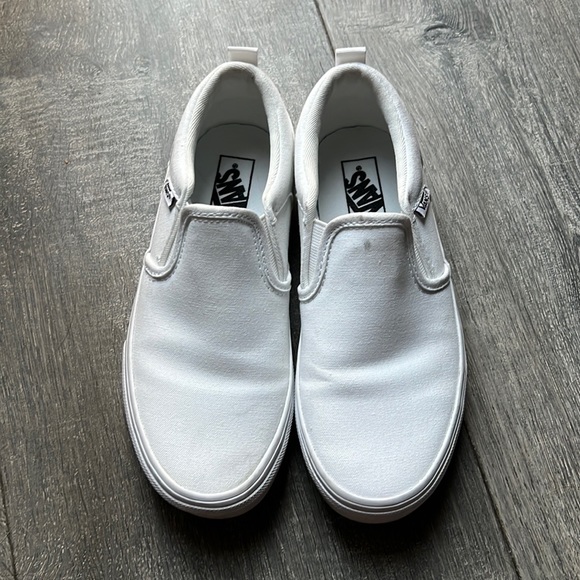 Vans Other - White Slip On Vans